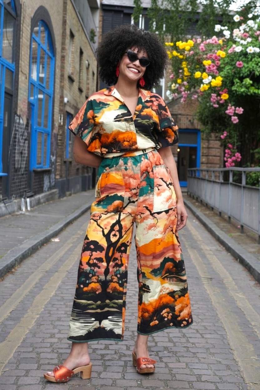 Blossom Print Jumpsuit