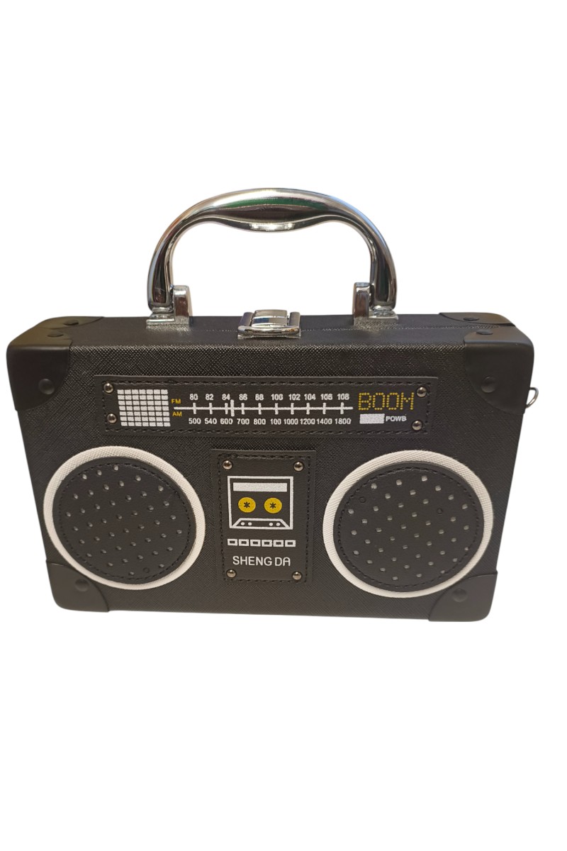 Black Stereo Bag
